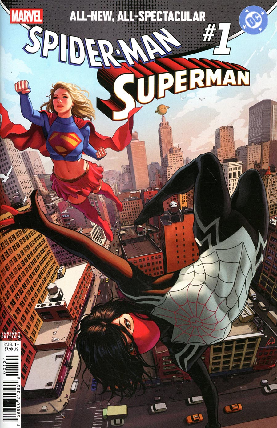 MARVEL/DC: SPIDER-MAN/SUPERMAN #1 IVAN TALAVERA VARIANT (Marvel 2026) Comic