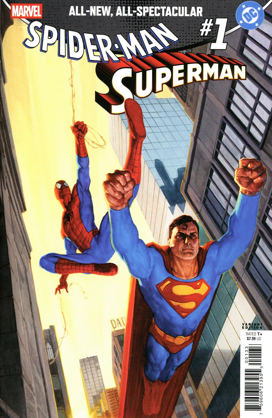 MARVEL/DC: SPIDER-MAN/SUPERMAN #1 E.M. GIST 1:25 VARIANT (Marvel 2026) Comic