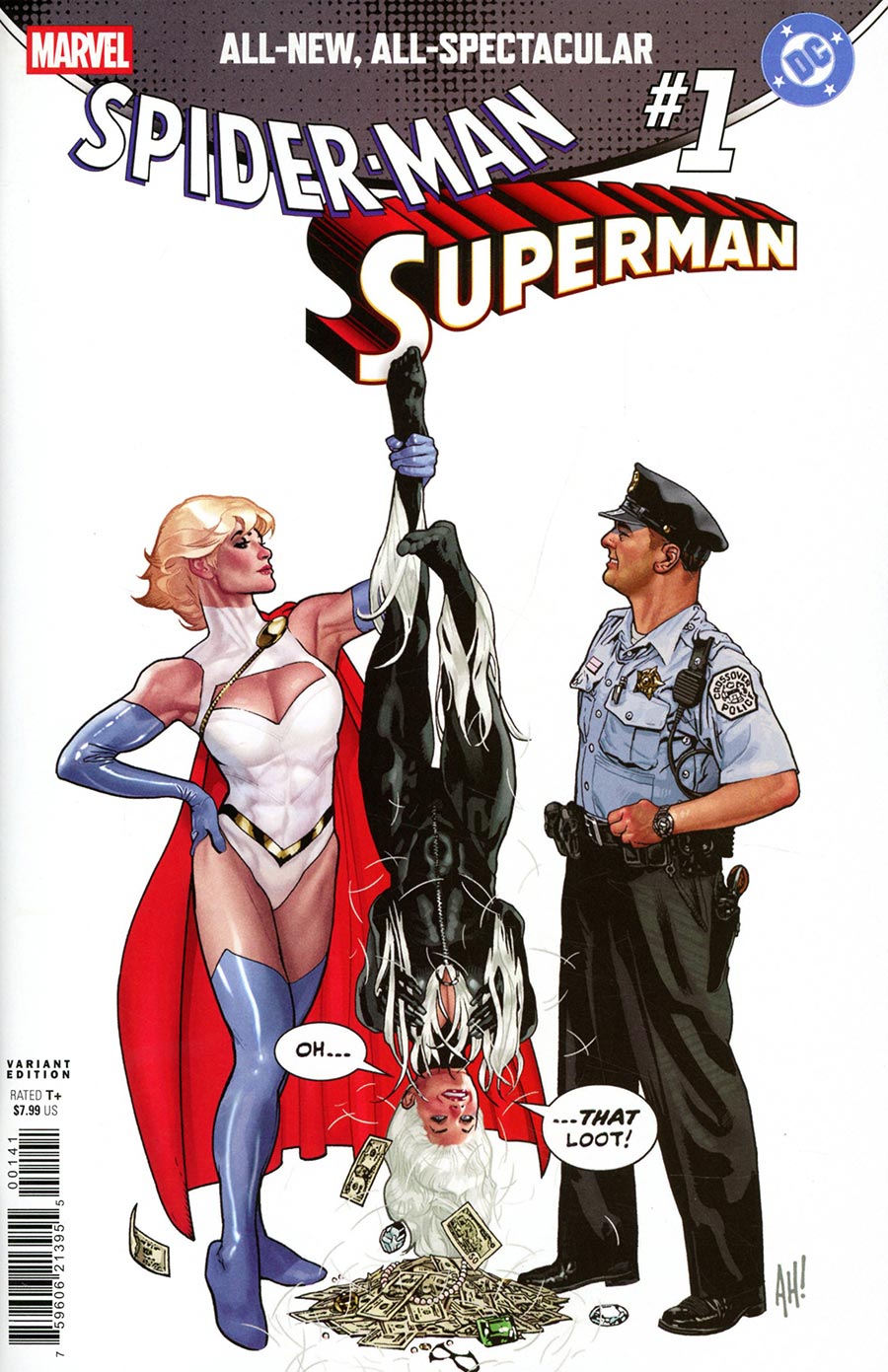 MARVEL/DC: SPIDER-MAN/SUPERMAN #1 ADAM HUGHES VARIANT (Marvel 2026) Comic