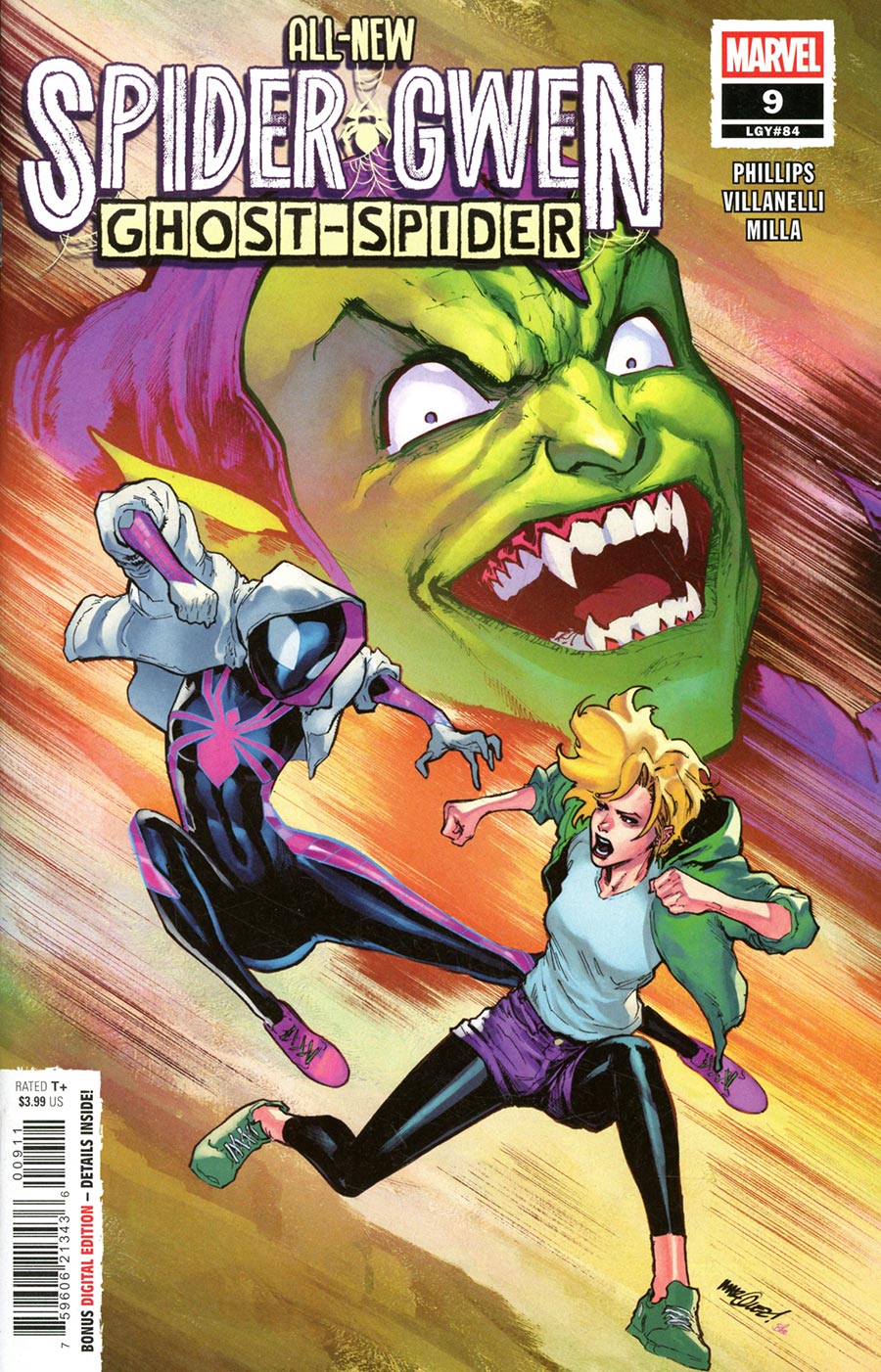 ALL NEW SPIDER GWEN: THE GHOST SPIDER #9 (Marvel 2026) 1st Print Comic