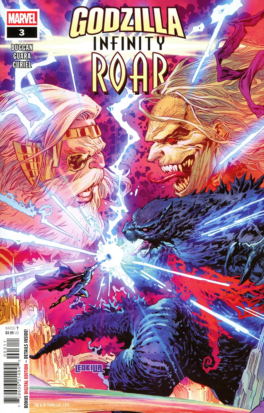GODZILLA: INFINITY ROAR #3 (Marvel 2026) 1st Print Comic