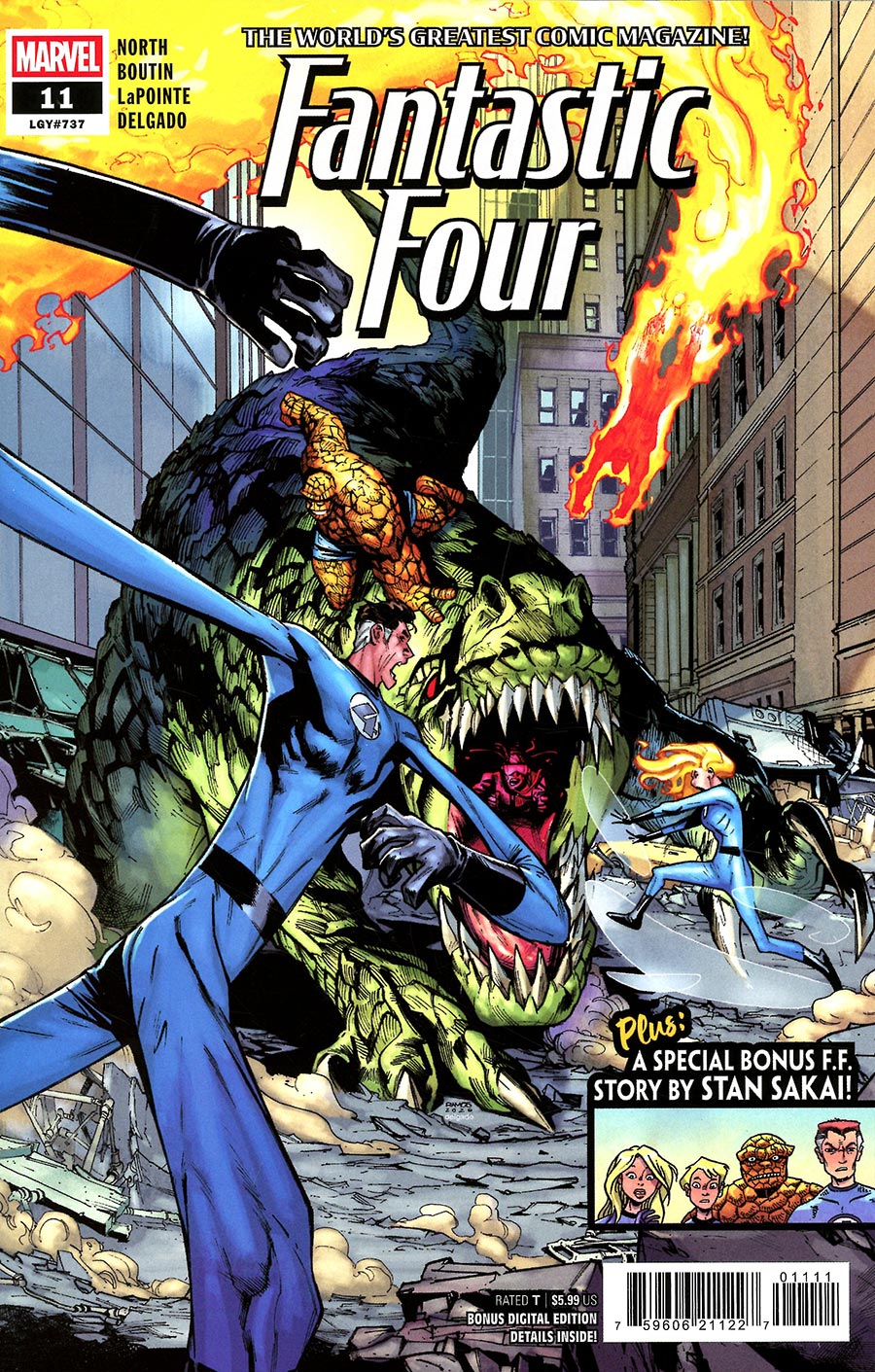 FANTASTIC FOUR #11 (Marvel 2026) 1st Print Comic