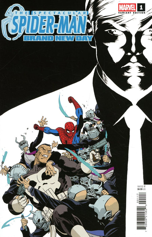 SPECTACULAR SPIDER-MAN: BRAND NEW DAY #1 MARCOS MARTIN VARIANT (2026) Comic