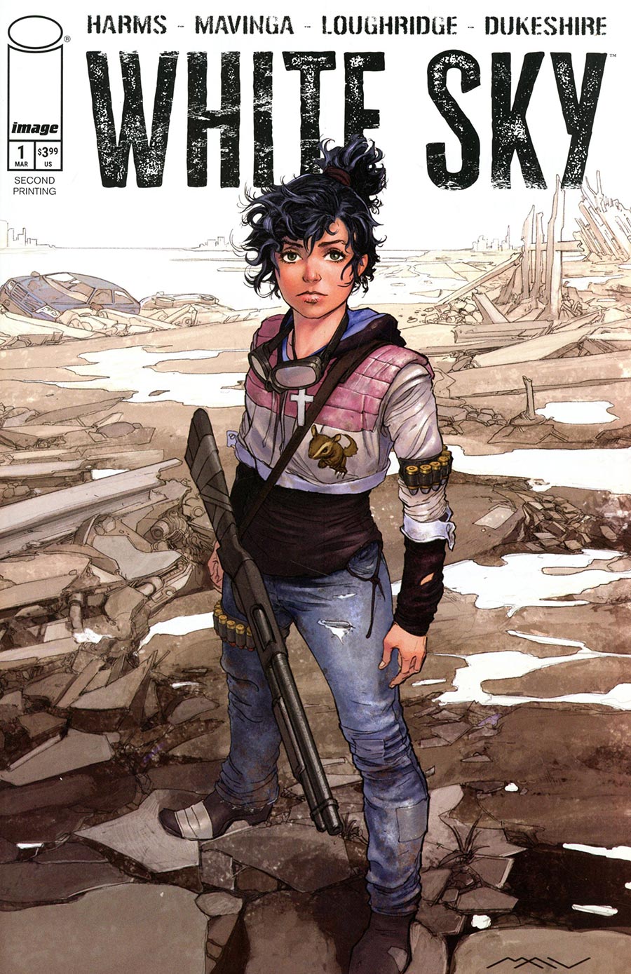 WHITE SKY #1 (MATURE) (Image 2026) 2nd Print Comic