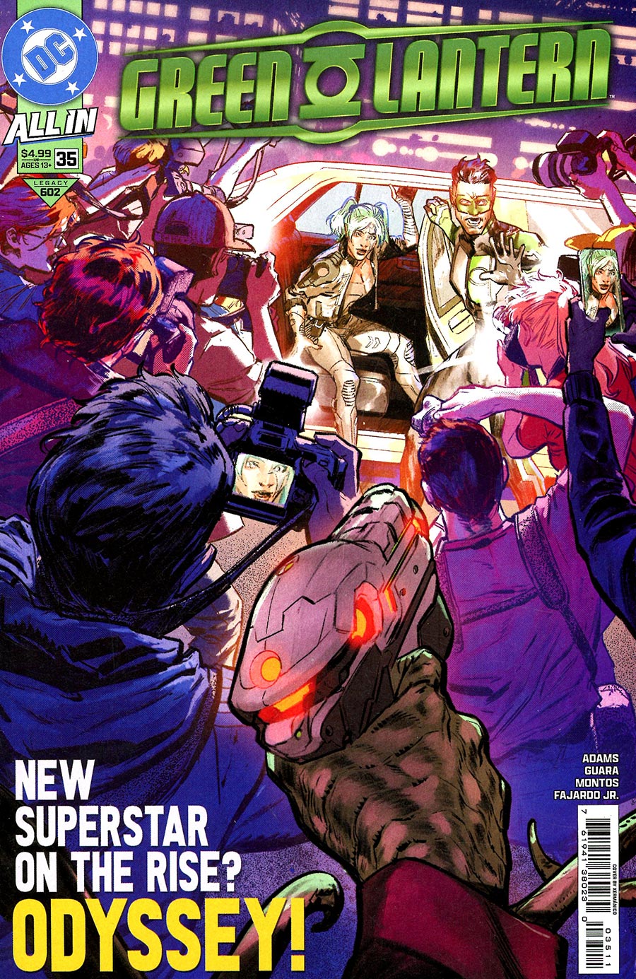 GREEN LANTERN #35 COVER A XERMANICO (DC 2026) 1st Print Comic