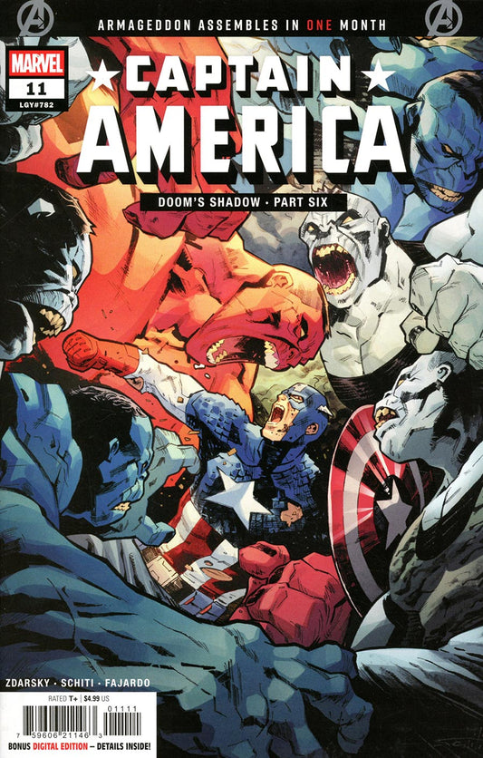 CAPTAIN AMERICA #11 (Marvel 2026) 1st Print Comic