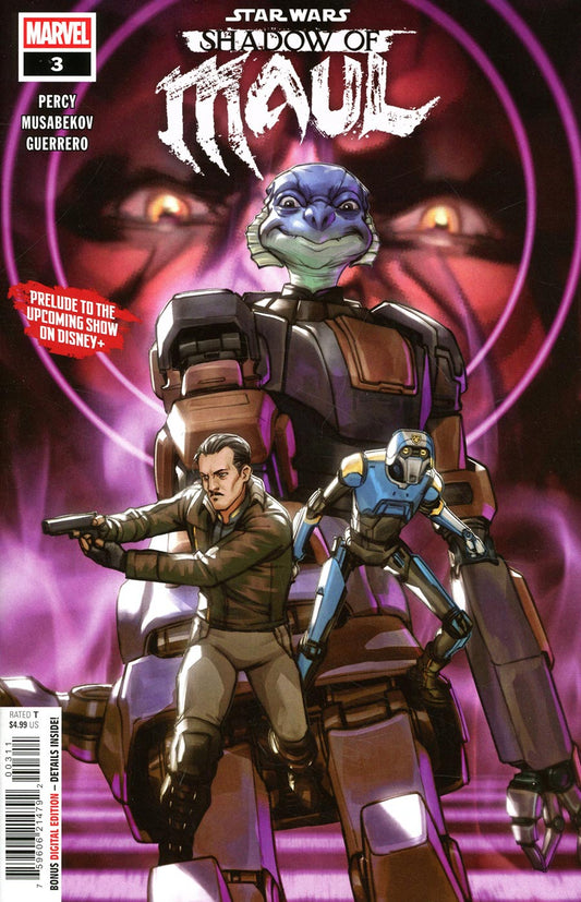 STAR WARS: SHADOW OF MAUL #3 (Marvel 2026) 1st Print Comic