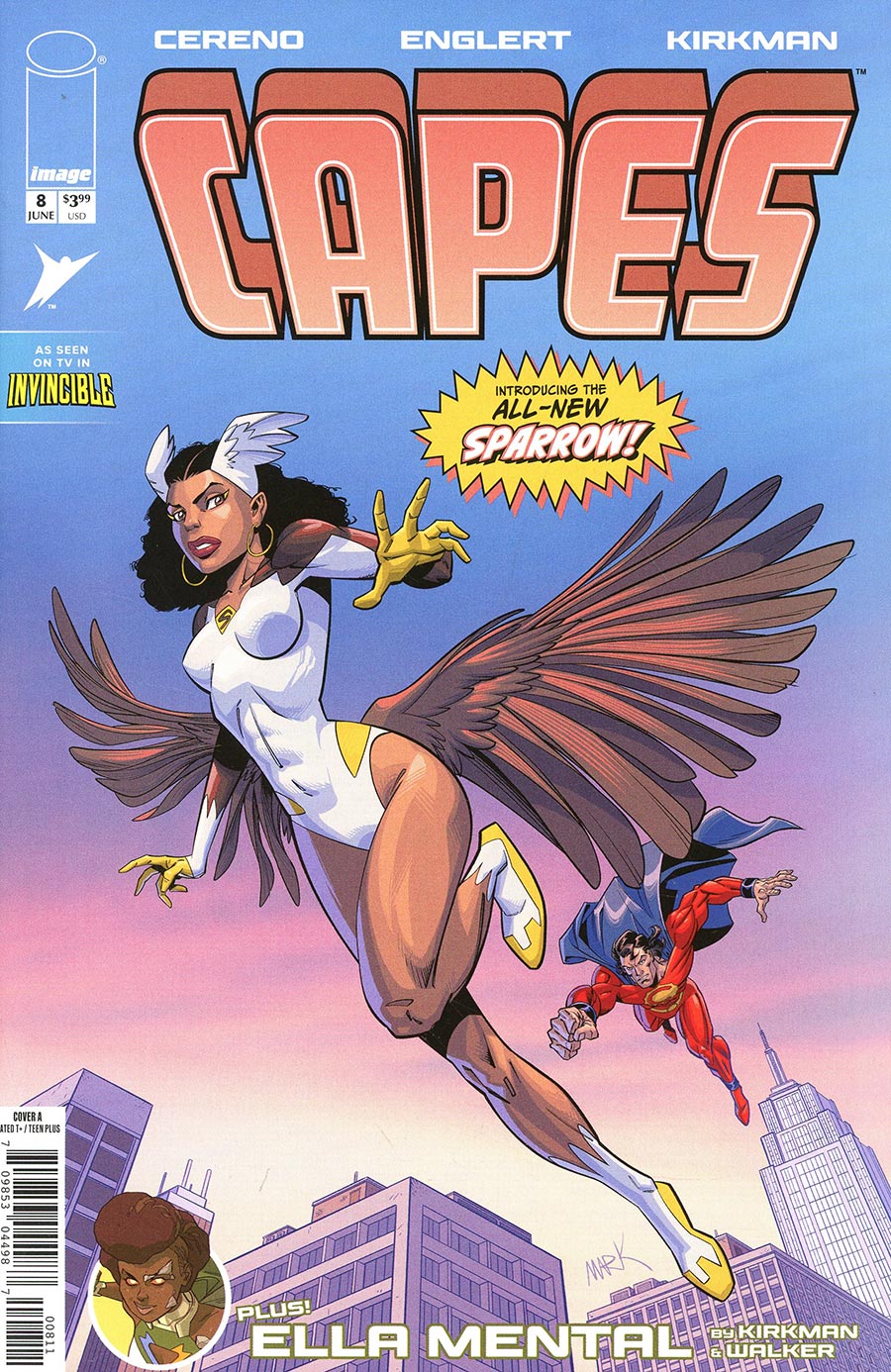 INVINCIBLE UNIVERSE CAPES #8 COVER A MARK ENGLERT