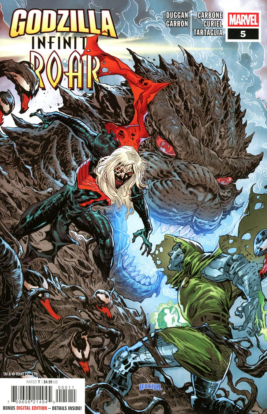 GODZILLA: INFINITY ROAR #5 (Marvel 2026) 1st Print Comic