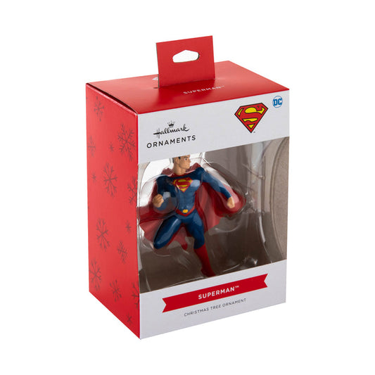 HALLMARK DC COMICS SUPERMAN CHRISTMAS TREE ORNAMENT