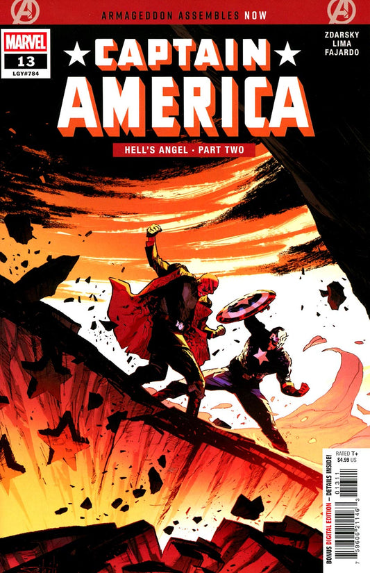 CAPTAIN AMERICA #13 [ARM] (Marvel 2026) 1st Print Comic