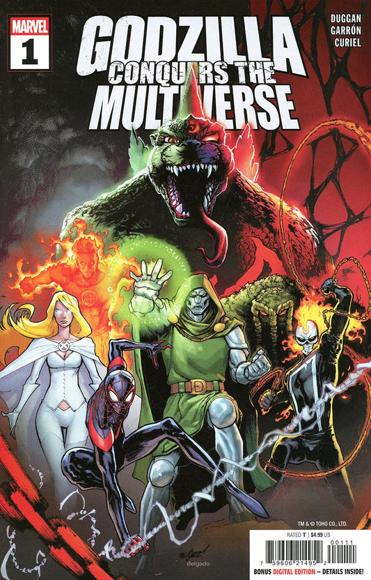 GODZILLA CONQUERS THE MULTIVERSE #1 (Marvel 2026) 1st Print Comic
