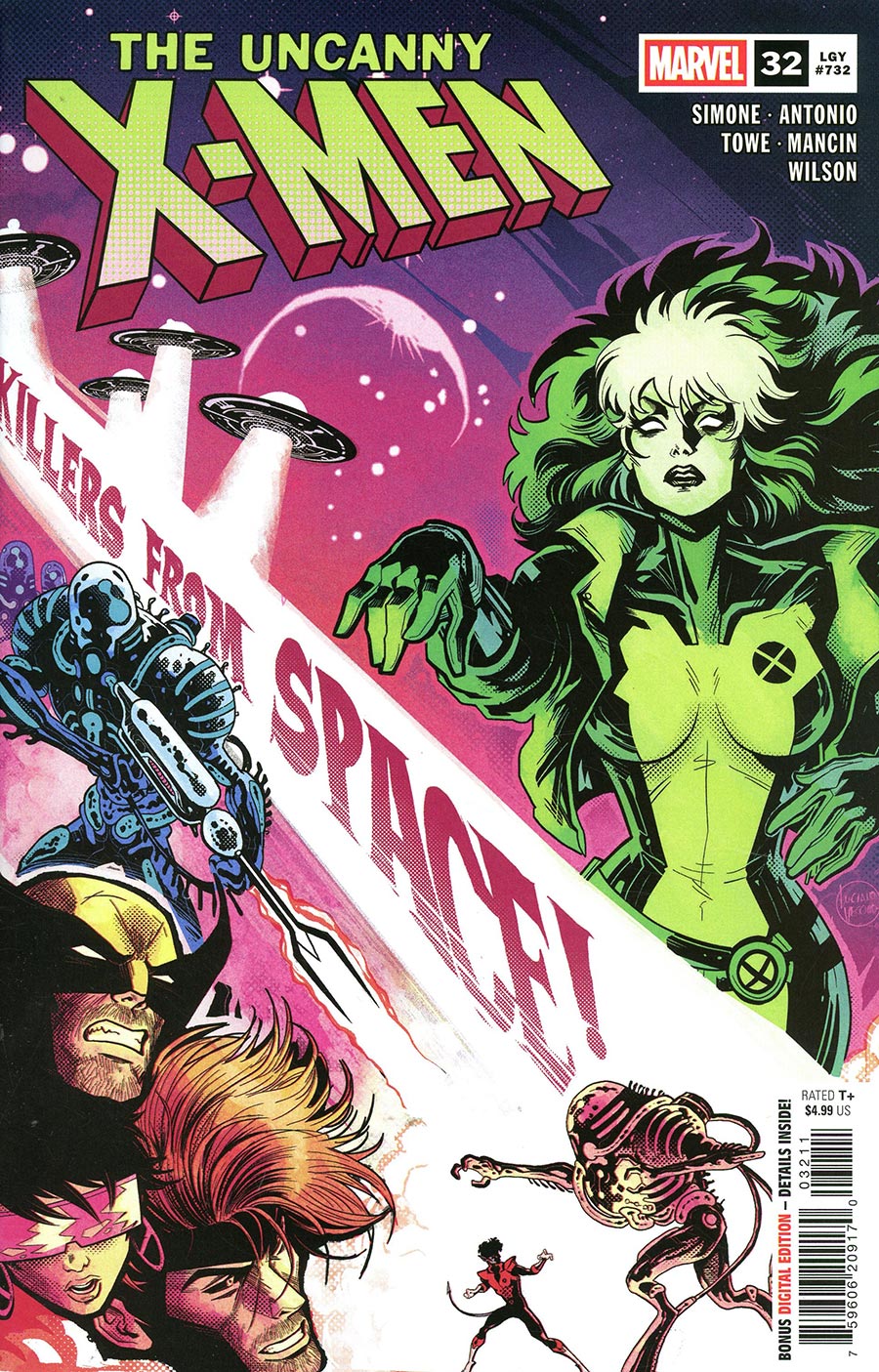 UNCANNY X-MEN #32 (Marvel 2026) 1st Print Comic