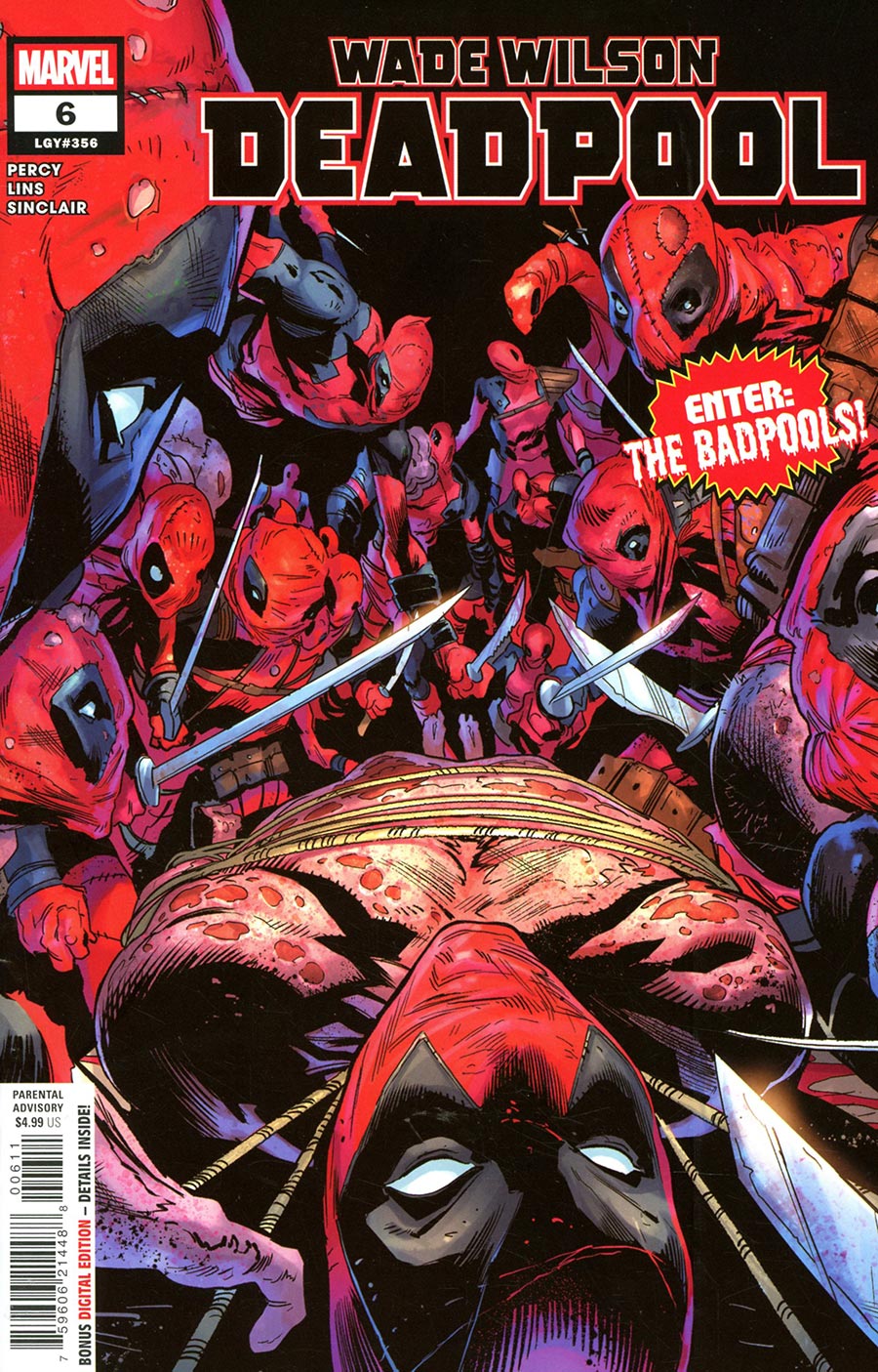 WADE WILSON: DEADPOOL #6 (Marvel 2026) 1st Print Comic