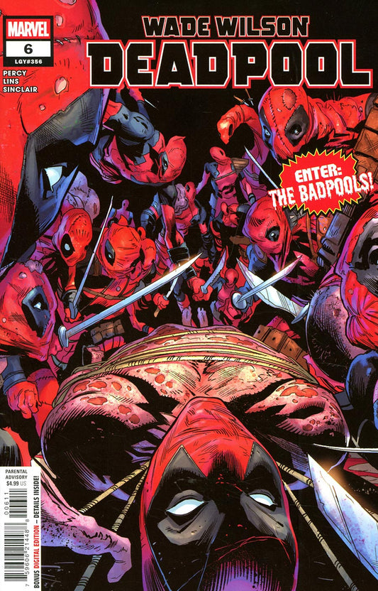 WADE WILSON: DEADPOOL #6 (Marvel 2026) 1st Print Comic