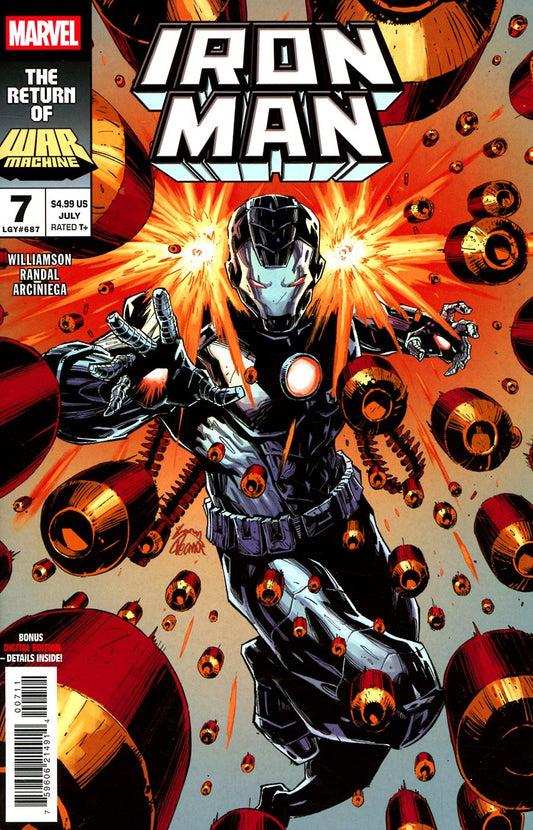 IRON MAN #7 (Marvel 2026) 1st Print Comic
