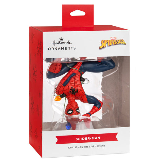 HALLMARK MARVEL SPIDER-MAN CHRISTMAS TREE ORNAMENT