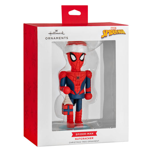 HALLMARK COLLECTION NUTCRACKER SPIDERMAN CHRISTMAS TREE ORNAMENT