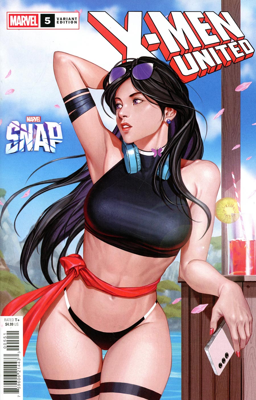 X-MEN UNITED #5 INHYUK LEE MARVEL SNAP SWIMSUIT VARIANT (Marvel 2026) Comic