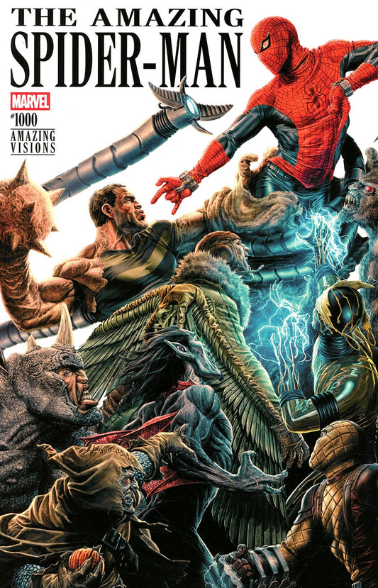 AMAZING SPIDER-MAN #1000 LEE BERMEJO AMAZING VISIONS VARIANT (Marvel 2026) Comic