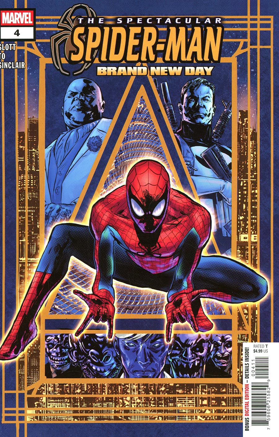 SPECTACULAR SPIDER-MAN: BRAND NEW DAY #4 (Marvel 2026) 1st Print Comic