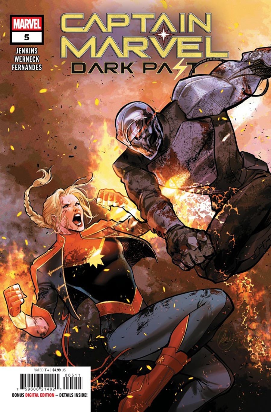 CAPTAIN MARVEL: DARK PAST #5 (Marvel 2026) 1st Print Comic
