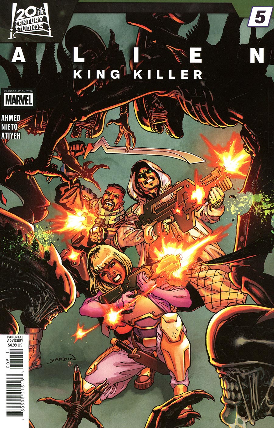ALIEN: KING KILLER #5 (Marvel 2026) 1st Print Comic