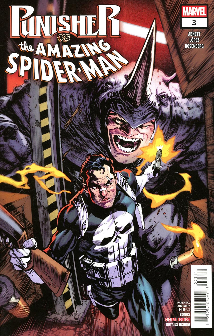 PUNISHER VS. SPIDER-MAN #3 (Marvel 2026) 1st Print Comic