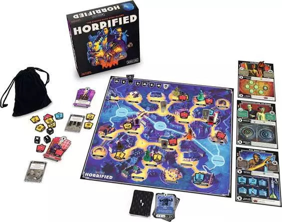 UNIVERSAL STUDIOS MONSTERS: HORRIFIED CO-OPERATIVE BOARD GAME