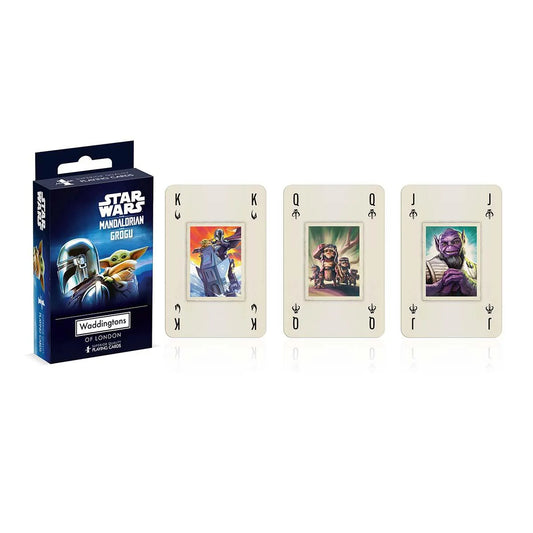 SW MANDALORIAN & GROGU WADDINGTONS PLAYING CARDS