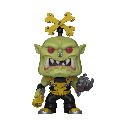 POP GAMES WARHAMMER ORK NOB VINYL FIGURE