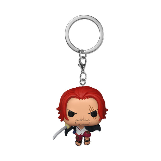 POP ANIMATION ONE PIECE SHANKS KEYCHAIN