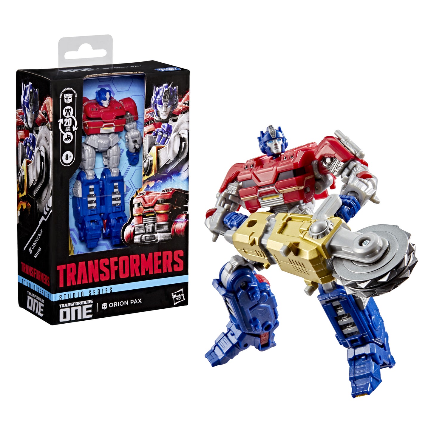 TRANSFORMERS STUDIO SERIES DLX TF ONE ORION PAX ACTION FIGURE