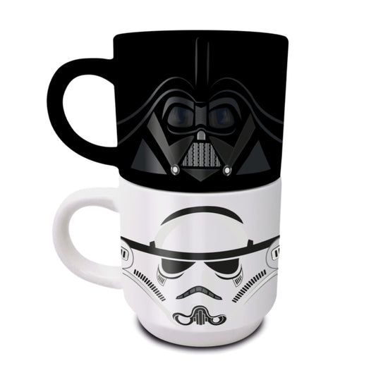 STAR WARS (EMPIRE HELMETS) STACKABLE MUG SET