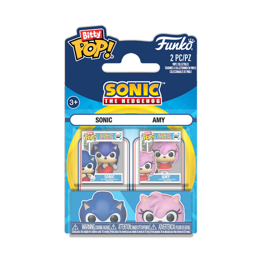 BITTY POP SONIC SONIC & AMY ROSE 2-PK