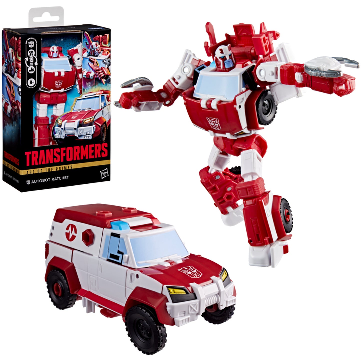 TRANSFORMERS AOP DLX ANI RATCHET ACTION FIGURE