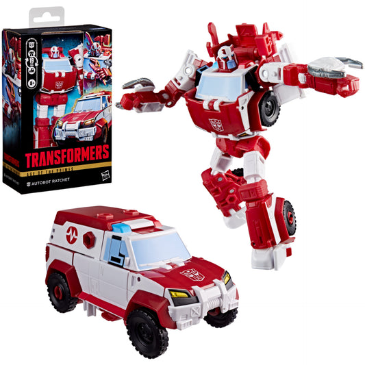 TRANSFORMERS AOP DLX ANI RATCHET ACTION FIGURE
