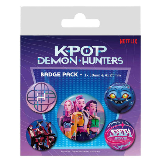 K-POP DEMON HUNTERS BADGE PACK
