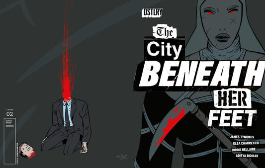 THE CITY BENEATH HER FEET #2 COVER A ELSA CHARRETIER