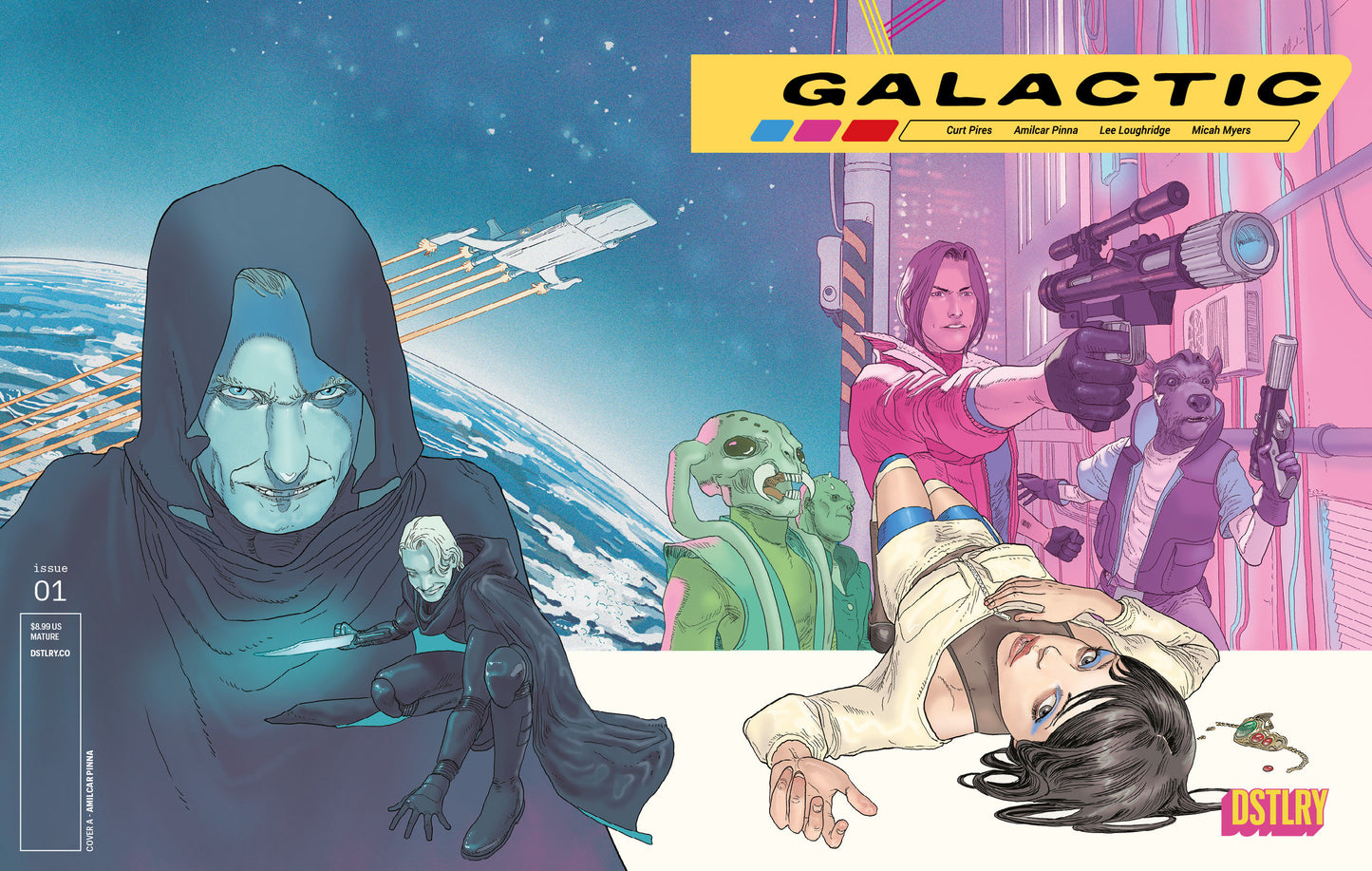 GALACTIC #1 COVER A AMILCAR PINNA