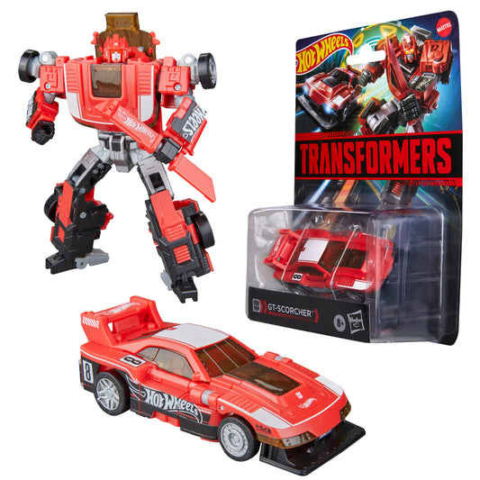 TRANSFORMERS X HOT WHEELS GT SCORCHER