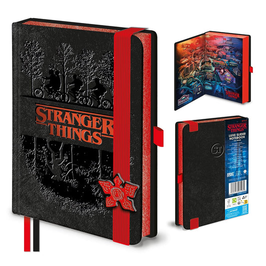 STRANGER THINGS LUXE SLIDER A5 NOTEBOOK