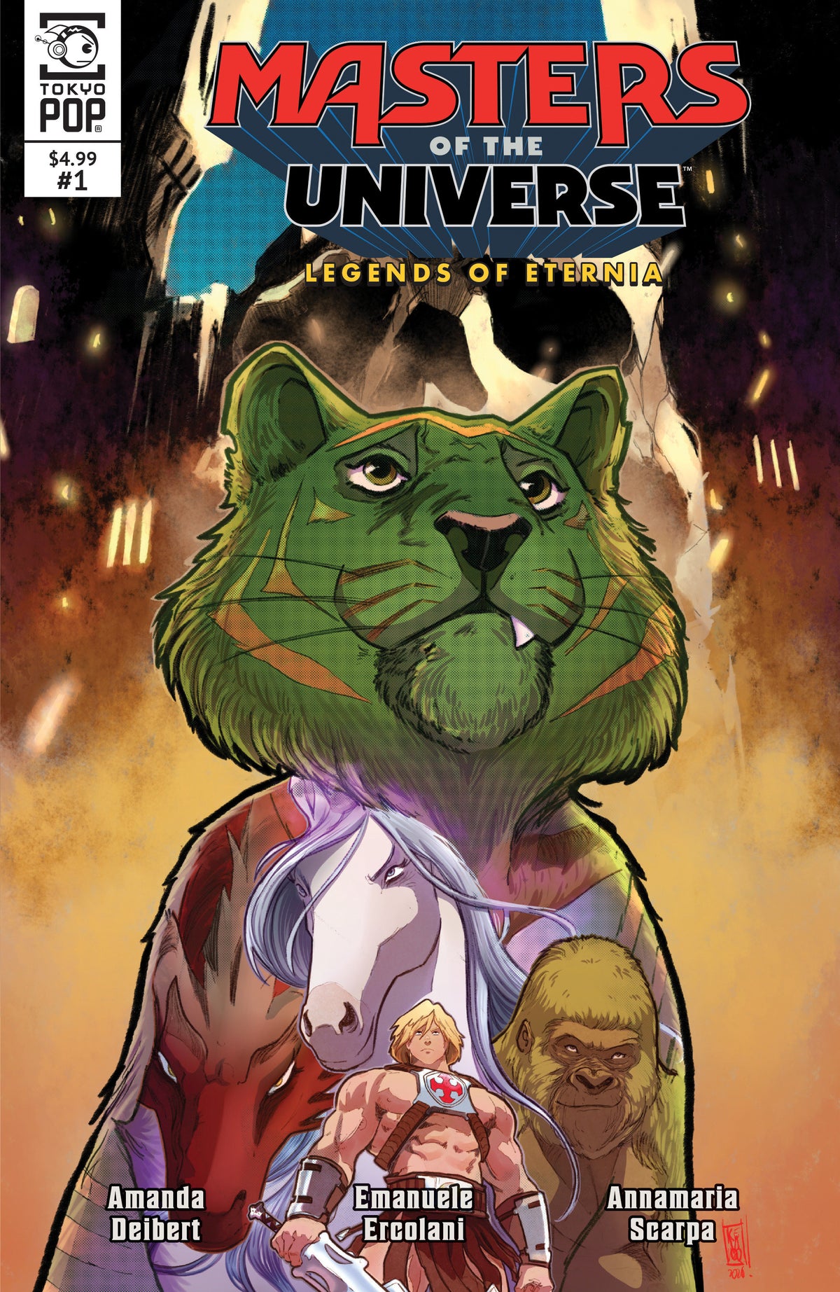 MASTERS OF THE UNIVERSE: LEGENDS OF ETERNIA, ISSUE #1 (Tokyopop 2026) Comic