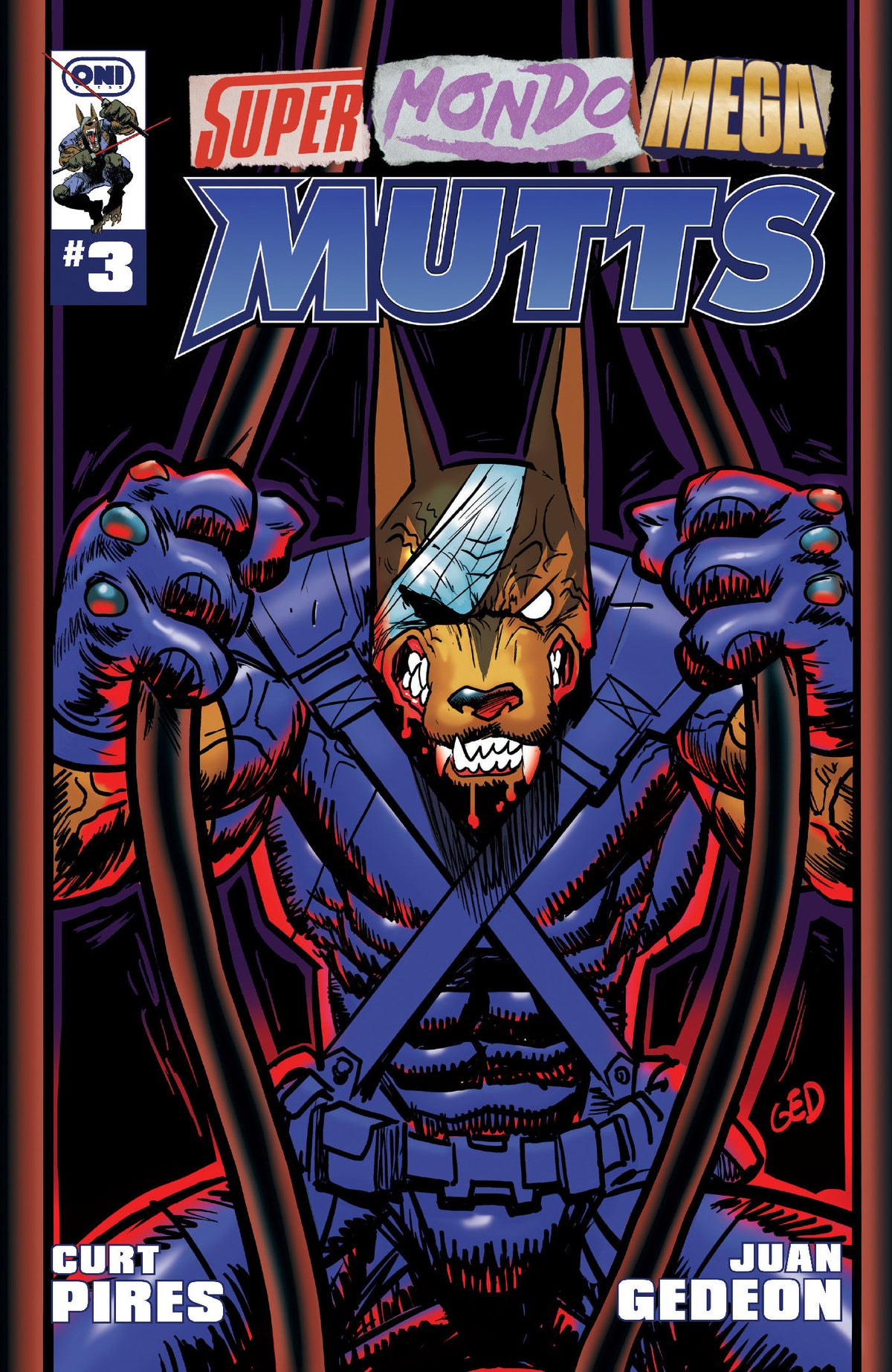 SUPER MONDO MEGA MUTTS #3 COVER A JUAN GEDEON (Oni Press 2026) 1st Print Comic