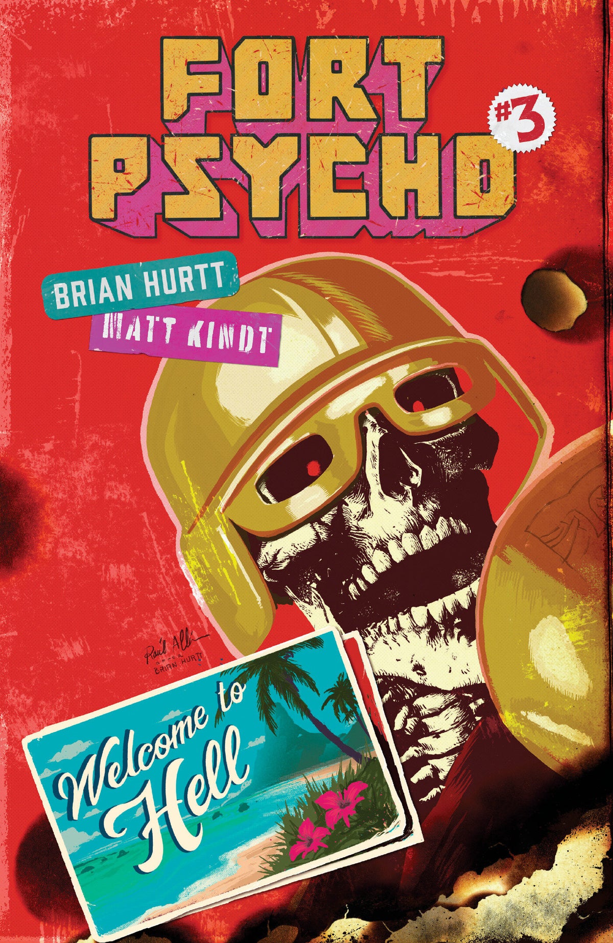FORT PSYCHO #3 COVER C RAUL ALLEN VARIANT (Oni Press 2026) 1st Print Comic
