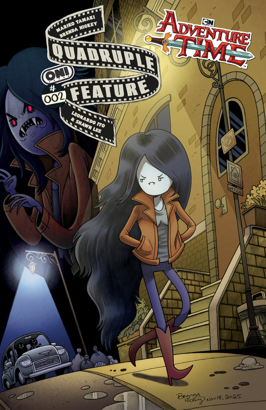 ADVENTURE TIME QUADRUPLE FEATURE #2 COVER A BRENDA HICKEY (Oni Press 2026) Comic