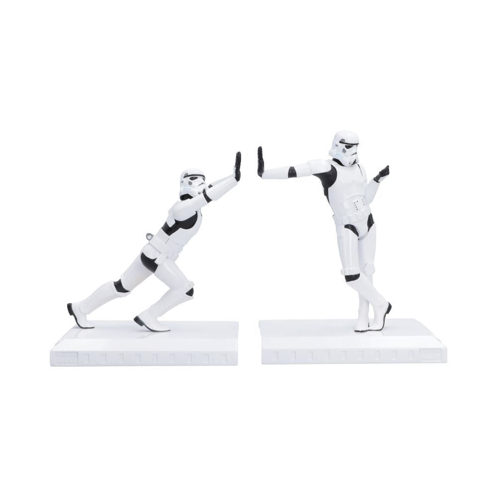 STORMTROOPER WORKING HARD HARDLY WORKING BOOKENDS