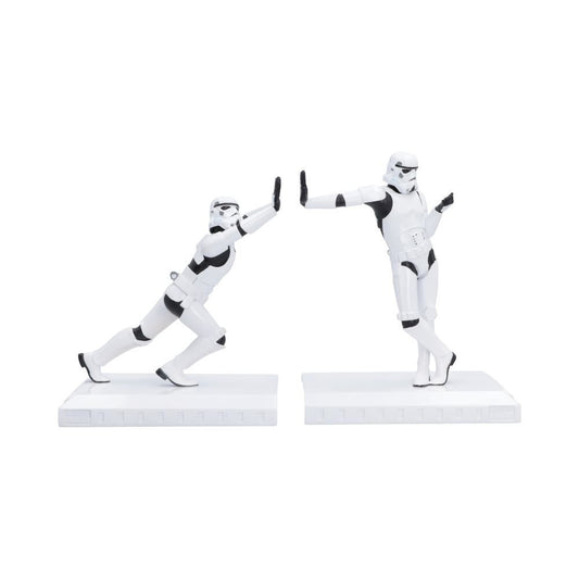 STORMTROOPER WORKING HARD HARDLY WORKING BOOKENDS