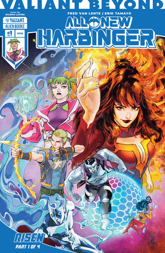 VALIANT BEYOND: ALL NEW HARBINGER #7 RISEN #1 COVER A (LAVINA) (IDW 2026) Comic