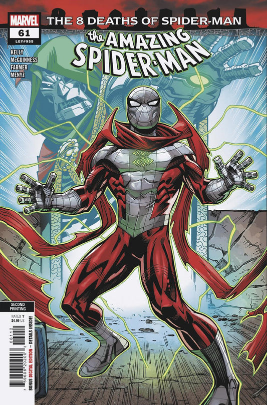 AMAZING SPIDER-MAN #61 EDITION MCGUINNESS 2ND PRINT VARIANT